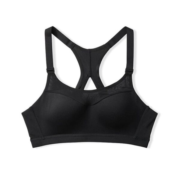 NWT Victorias Secret Incredible Max Sports Bra Womens Black New Athletic 36DDD - Picture 1 of 6